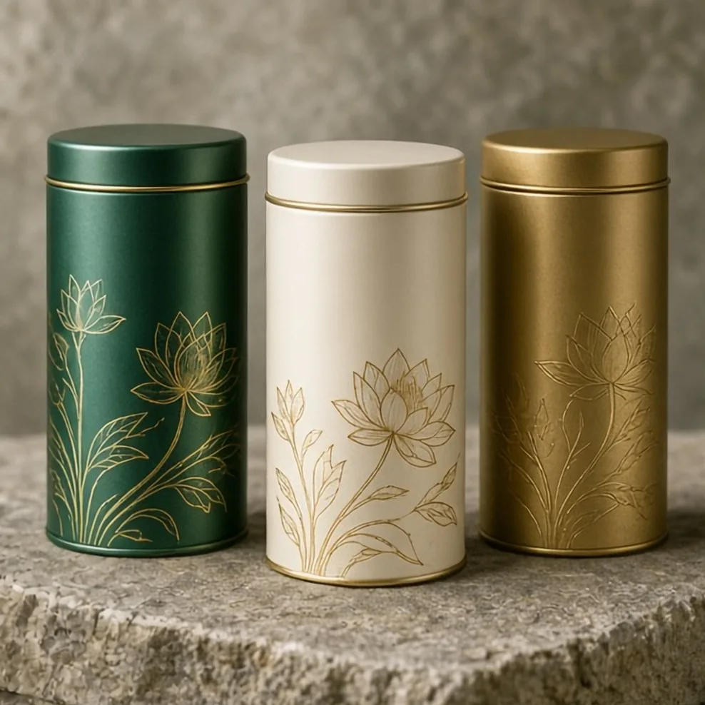 Lotus & Leaf Tea — packaging design